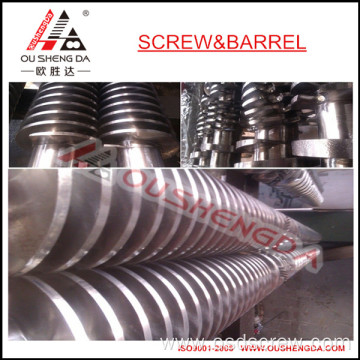 bimetallic/bimetal screw and bimetallic/bimetal barrel for PP/PE/ABS extruder